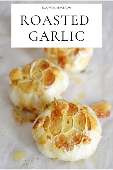 How to make perfect roasted garlic every time. Roasted Garlic Recipe, Classic Kitchen, Garlic Recipes, Roasted Veggies, Roasted Garlic, I Love Food, Appetizer Snacks, Vegetable Recipes, Spreads