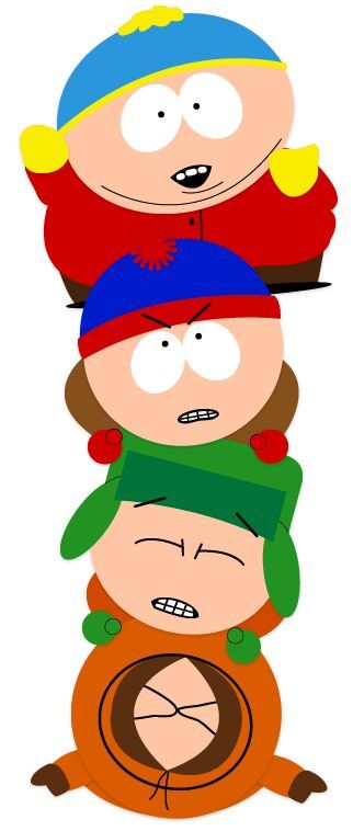 South Park. I can somehow relate everything back to this show.                                                                                                                                                                                 More South Park Poster, Trey Parker, Frat Coolers, Kenny South Park, Eric Cartman, South Park Funny, Funny Jokes For Kids, South Park Characters, South Park Fanart