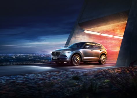 Mazda CX-5 2018 on Behance Car Print Ads, Car Advertising Design, Publicidad Creativa, Car Artwork, Mazda Cx 5, Car Poster, Car Advertising, Automotive Photography, Social Media Design Inspiration