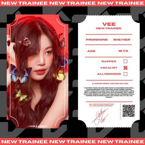 Profile Template Design Layout, Member Profile Design, Kpop Profile Template, Id Card Rp Trainee, Id Card Rp, Online Scrapbook, Desain Buklet, Graphic Design Infographic, Kpop Profiles