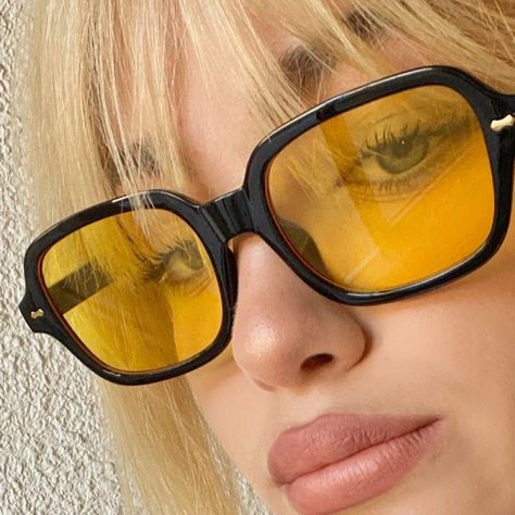 A Photo, A Woman, Sunglasses, Yellow, Hair, On Instagram, Instagram