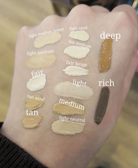 Imgur: The magic of the Internet Shape Tape Concealer Swatches, Concealer Swatches, Tarte Concealer, Usa Makeup, Foundation Swatches, Tarte Shape Tape Concealer, Beauty And The Beat, Shape Tape Concealer, Face Base