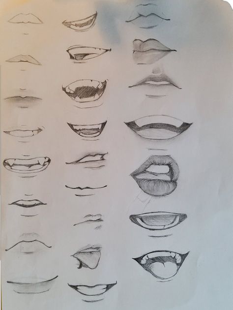 mouth drawings Mouth Drawing Reference Angry, Smirk Smile Drawing, Smiling Lips Sketch, Seductive Smile Reference Drawing, Vampire Teeth Drawing Sketch, Mouth And Nose Drawing, Sketches Nose, Mouth Drawings, Mouth Base