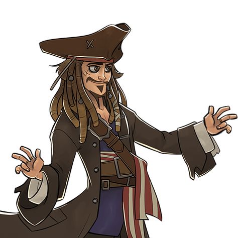 "Todos recordarán este día como el día en que casi capturan al capitán Jack Sparrow". Jack Sparrow Drawing, Captian Jack Sparrow, Jake Sparrow, Jack Sparrow Wallpaper, Johnny Depp Characters, Sparrow Art, Disney Heroes, Kaptan Jack Sparrow, Pirate Art