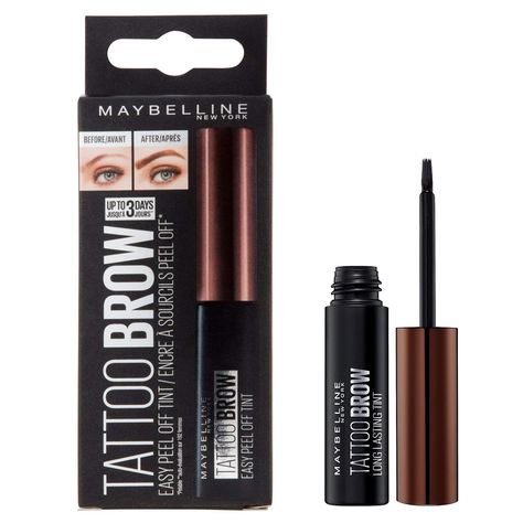 Maybelline Eyebrow, Brow Filler, Brow Routine, Beard Dye, Best Eyebrow Makeup, Maybelline Tattoo, Brow Tint, Brow Tattoo, Thick Brows