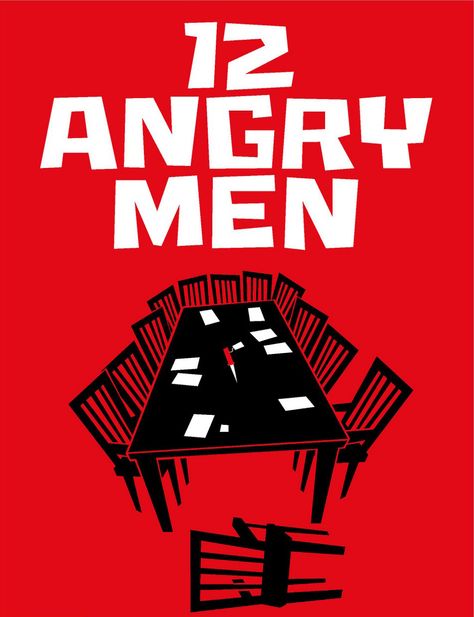 12 Angry Men Sopranos Poster, 12 Angry Men, Bollywood Posters, Film Poster Design, Movie Posters Design, Minimal Poster, Theatre Poster, Movie Posters Minimalist, Alternative Movie Posters