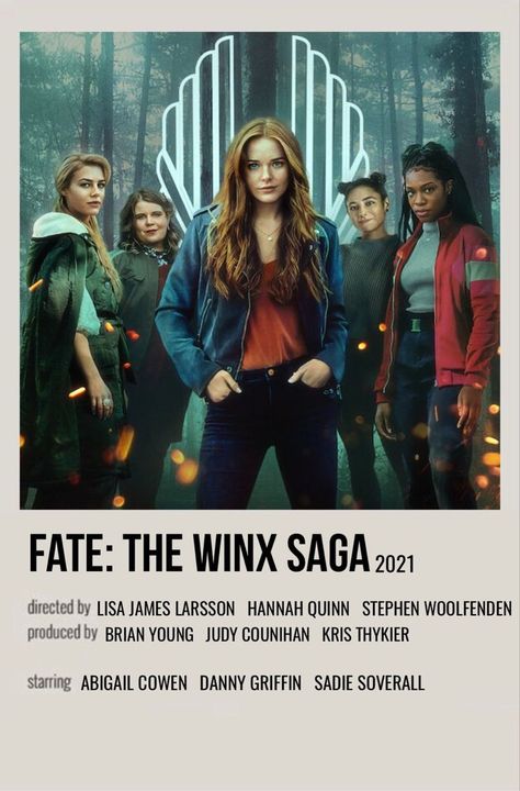 Movie Character Posters, Fate The Winx Saga, The Winx Saga, Movie Card, Movie To Watch List, Iconic Movie Posters, Series Poster, Winx Saga, Girly Movies