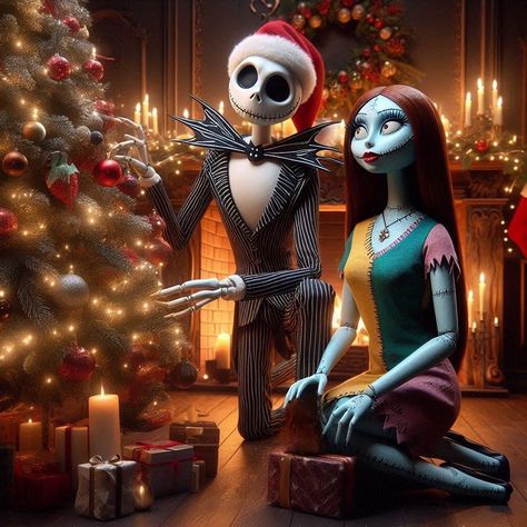 Jack And Sally Love, Nightmare Before Christmas Pictures, Sally And Jack, Sally Nightmare, Sally Nightmare Before Christmas, Tim Burton Films, Tim Burton Movie, Flickering Candles, Birthday Idea