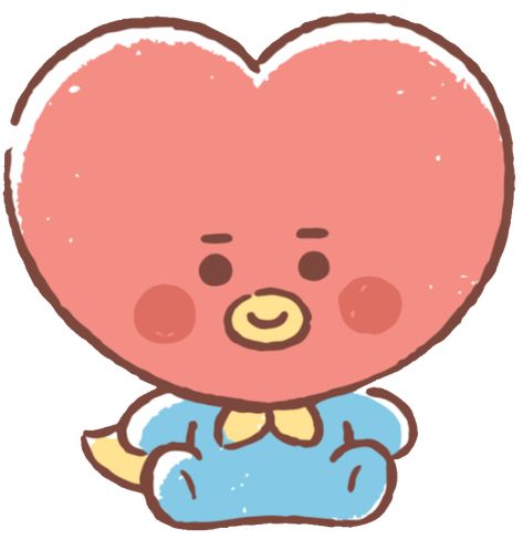 #bt21 #TATA #V #baby #kpop #bts #cute #handpainted #freetoedit Bt21 Tata, V Chibi, Kpop Bts, Bts Drawings, Bts Chibi, Bts Lockscreen, 귀여운 동물, Bts Fanart, Cute Cartoon Wallpapers