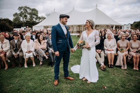 Rustic Peaky Blinders Vineyard Wedding Yorkshire Market Place Farm | Whimsical Wonderland Weddings Farm Ceremony, Peaky Blinders Wedding, Country Wedding Outfit, Peaky Blinders Theme, Vintage Glamour Wedding, Glamour Wedding, New Years Wedding, Outdoor Wedding Inspiration, Whimsical Wonderland