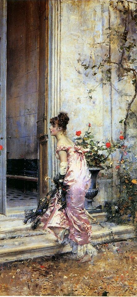 1874 The Visit - Giovanni Boldini Giovanni Boldini, 31 December, John William Waterhouse, John Singer Sargent, Italian Painters, The Visit, Time Magazine, Wassily Kandinsky, Art Website