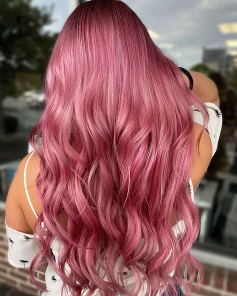 Magenta Hair, Fun Hair, Beauty Inspo, Dream Hair, About Hair, Myrtle Beach, Hair Colors, Pink Hair, Hair Looks