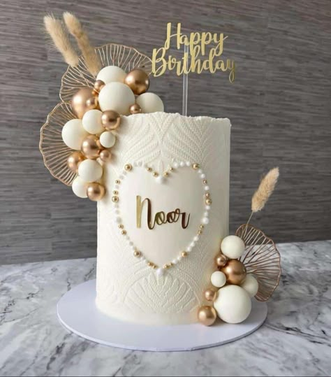 50th Birthday Cakes For Women Elegant, 50th Birthday Cake For Mom, Happy Birthday Noor, 40th Birthday Cake For Women, 50th Birthday Cake For Women, Birthday Cake For Women Elegant, Modern Birthday Cakes, 50th Anniversary Cakes, Birthday Cake For Mom