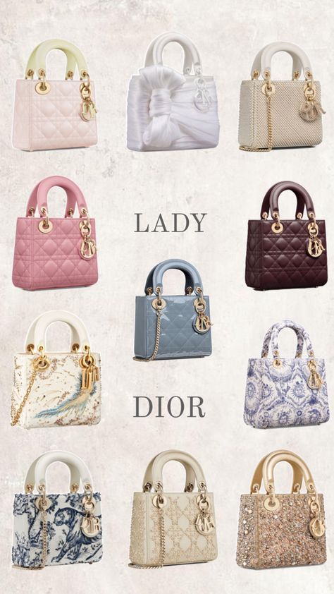 Lady Dior bag Lady Dior Bags, Expensive Bag, My Style Bags, Luxury Bags Collection, Expensive Jewelry Luxury, Womens Designer Bags, Cute Wallets, Art Bag, Luxury Purses