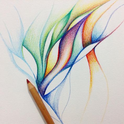 WIP Abstract drawing ❤️ #wip #art #arte #instaart #illustration #pattern #graphicdesign #coloredpencil #abstractart #abstract #doodle… Abstract Color Pencil Art, Colored Pencil Artwork Ideas, Ballpoint Pen Art, Colored Pencil Artwork, Abstract Drawing, Trending Art, Arts Ed, Abstract Drawings, Color Pencil Art