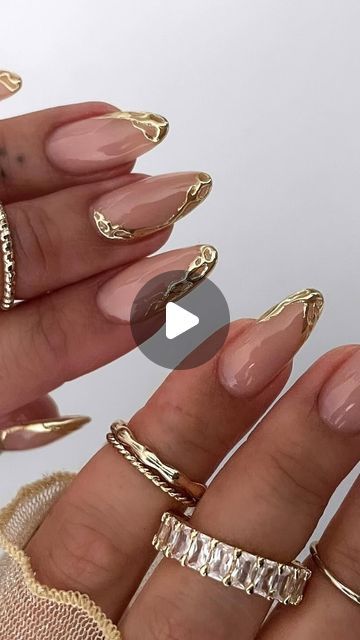 Victoria Natdha | Nail Artist on Instagram: "#watchmework Liquid gold tips ⚜️ LOVE them! 

ad/ using @omnialuxeofficial products:

• Fine Liner Dual 12/16mm 
• Precision PRO Smooth Top Bit
• Precision PRO Cuticle Pusher
• Precision PRO Cuticle Nipper
• Precision PRO Clean Cuticle Bit

Save 10% off your order with code VICTORIANATDHA10 at @omnialuxeofficial checkout - code is valid the whole week! 🤭💸 (Ending at March 3rd at 23:59)

Shop all from www.omnialuxe.se 🖤
————————————————————————— 
#omnialuxe #naglarstockholm #thenailconnection #nailjunkie #thenailbabe #springnails #nailtop #nokti #unhas #vacationnails #nailproducts #nailsupplies #nailart #nailartvideo #nailarttutorial #nailtutorial #handpaintednails #nailart #summernails #effectnails  #goldchrome #nailproducts #handpaintednaila Liquid Gold Nails, Gold Video, Cuticle Nipper, Vacation Nails, Gold Tips, Nail Art Videos, Gold Chrome, March 3rd, Cuticle Pusher