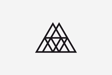 simply aesthetic . Graphic Design . Logo . Minimal . Brand . Triangle . Geometric . Office Logo, Logo Minimal, 1 Tattoo, Visual Journal, Design Geometric, Graphic Design Projects, Minimalist Logo Design, Stonehenge, Minimal Logo