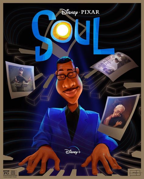 Soul Disney Pixar, Soul Disney, Soul Movie, Atticus Ross, Spiritual Universe, Wall Decoration Painting, Pixar Animation, Fairly Odd Parents, Odd Parents