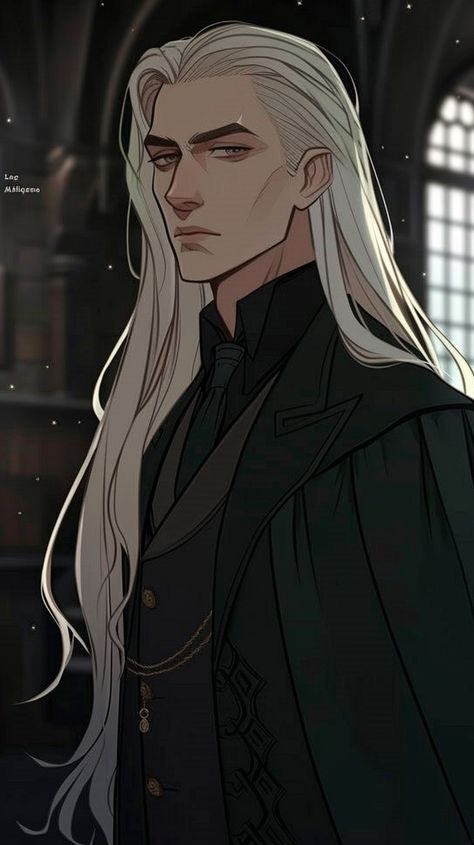 Classy Male Hairstyles, Straight Hair Character Design, Male Hair Designs Drawing, Long Braid Drawing Reference, Straight Black Hair Men, Blonde Man Character Design, White Hair Men Character Inspiration, Man With White Hair Art, White Hair Men Art