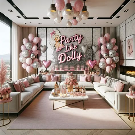 🌟 Y'all ready to sparkle and shine like Dolly in Vegas? 🎉 Our latest 'Party Like Dolly' bachelorette decor collection has landed, bringing all the glitz, glam, and southern charm of Dolly Parton herself to your celebration! 🎈✨DM us to make your bachelorette bash as legendary as Dolly's rhinestones! 💎 #PartyLikeDolly #VegasBachelorette #DollyPartonTheme #BachelorettePartyDecor #VegasNights #SouthernCharm #GlitzAndGlam #BacheloretteBash #SparkleLikeDolly #DollyForPresident Dolly Parton Wedding Theme, Bachelorette Party Dolly Parton, Dolly Parton Sweet 16, Dolly Parton Bday Party, Dolly Parton Party Ideas, Dolly Themed Bachelorette Party, Dolly Parton Themed Bachelorette Party, Dollywood Bachelorette, Dollywood Bachelorette Party