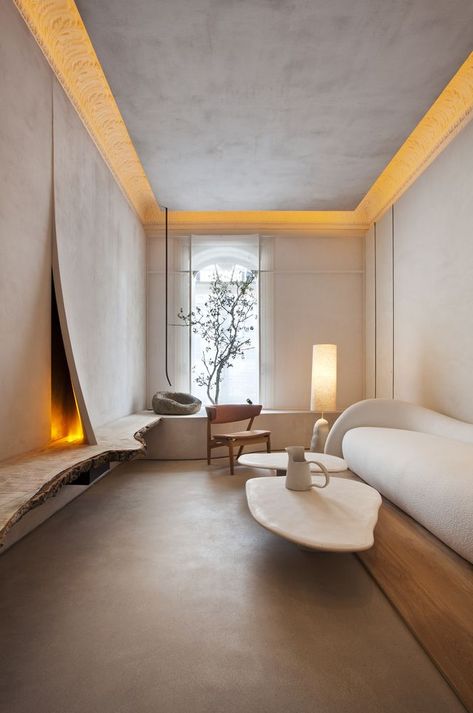 Zen Interiors, Japanese Interior Design, Interior Minimalista, Futuristic Interior, Japanese Interior, Minimalist Interior Design, Minimalism Interior, Fireplace Design, Cheap Decor