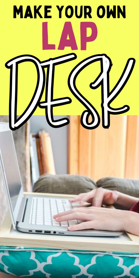 How to make a lap desk. Homemade lap desk .DIY lap desk tutorial. Lap Table Design, Diy Computer Lap Desk, Diy Laptop Table Lap Desk Bed Tray, Diy Lap Desk Easy, Lap Table Diy, Lap Desk Ideas, Diy Lap Tray, Lap Desk Diy, Diy Lap Desk