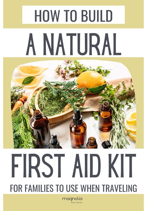 Are you looking to put together a natural first aid kit for this summer? Take a look at my natural first aid kit checklist with natural remedies to help calm skin rashes, protect against sunburn, and treat all those summer nasties like bites, hives and headaches. The essential DIY first aid kit for car road trips or camping with kids and dogs. Magnolia Wellness OC | Holistic & Natural healing and TCM Chinese Herbal Medicine Remedies, First Aid Kit For Car, Natural First Aid Kit, Five Elements Of Nature, Insect Repellent Essential Oils, First Aid Kit Checklist, Diy First Aid Kit, Summer Road Trips, Medicine Herbs