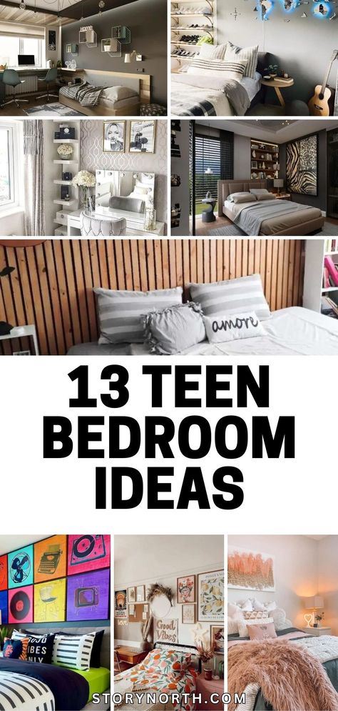 Save this pin for trendy teen bedroom ideas that will help you express your unique style! Get inspired with these creative decor tips to transform your space. #TeenBedroom #HomeDecorIdeas #DIYRoomDecor Teen Room Decor Modern, Teen Room Ideas For Girls Teenagers, Adult Girl Bedroom Designs, Teen Room Decor Small Rooms, Teenager Room Ideas, Teenager Bedroom Design, Teen Bedroom Ideas, Teenage Girl Room, Cozy Fall Bedroom