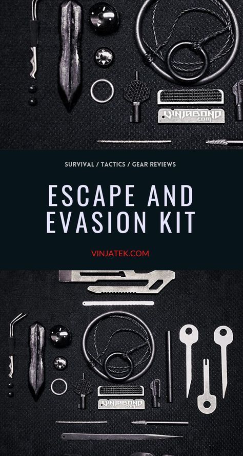 Survival Kit Ideas, Escape And Evasion, Urban Survival Kit, Survival Skills Emergency Preparedness, Tactical Life, Doomsday Prepping, Survival Skills Life Hacks, Water Food, Survival Life Hacks