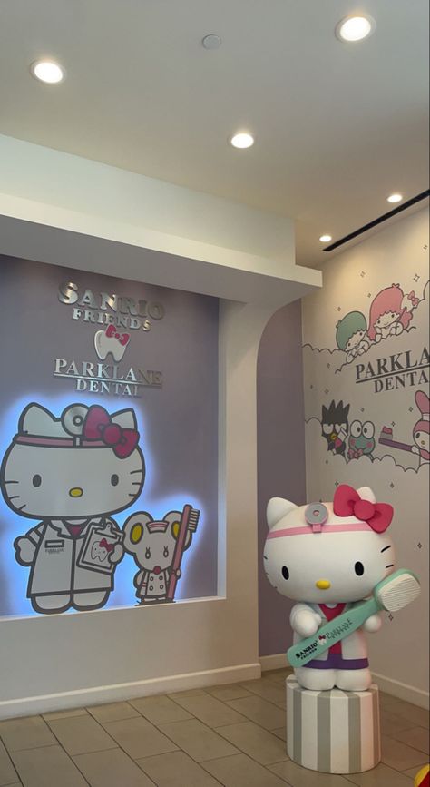 hello kitty dentist parklane dental sanrio Dentist Vision Board, Dental School Aesthetic, Dentist Wallpaper, Dental Student Aesthetic, Dental Assistant Aesthetic, Pink Dentist, Dentist Barbie, Dentist School, Orthodontist Assistant