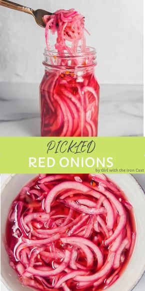 Homemade Horseradish, Pickled Vegetables Recipe, Red Onion Recipes, Quick Pickled Red Onions, Fermentation Recipes, Pickled Veggies, Pickled Vegetables, Pickled Red Onions, Onion Recipes