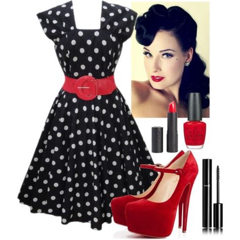 Rockabilly Clothes, Moda Pin Up, Stile Pin Up, Indoor Herbs, Mode Rockabilly, Vintage Makeover, Idda Van Munster, Rockabilly Looks, Pin Up Looks