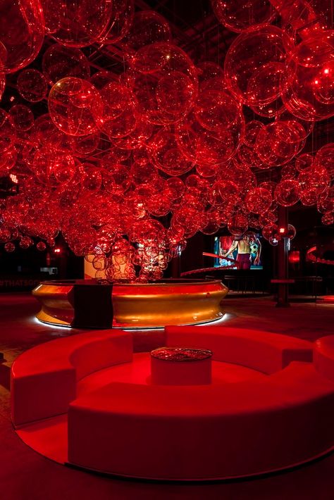 Red Light Party, Event Lighting Ideas, Burlesque Party Decorations, Red Themed Party, Red Theme Party, Red Party Themes, Disco Room, Red Christmas Party, Casino Theme Party