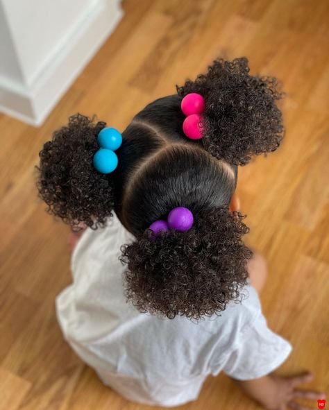 Curly Hairstyles Kids Daughters, Kids Ponytail Hairstyles, Quick Toddler Hairstyles Black, Black Toddler Hairstyles, Black Baby Girl Hairstyles, Children Hairstyles, Baby Girl Hairstyles Curly, Daughter Hairstyles, Cute Toddler Hairstyles