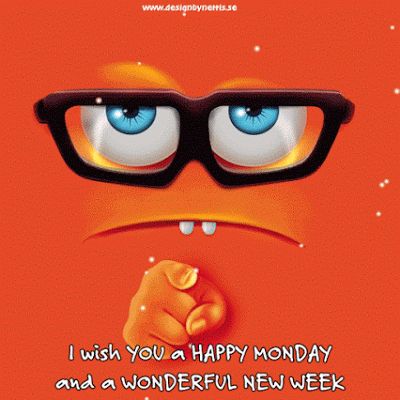 DesignByNettis: I wish just YOU a HAPPY NEW WEEK Monday Morning Gif, Monday Gifs, Good Morning Monday Gif, Happy Monday Gif, Monday Gif, Cute Good Morning Gif, Good Morning Monday, Good Morning Happy Monday, Monday Memes