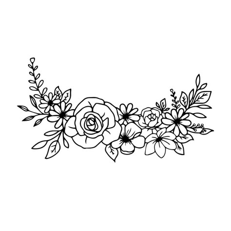 Flower SVG Rose Svg Free Cricut, Boho Svg Free, Free Floral Svg, Flower Svg Free, Garden Svg, Tattoo Svg, Cattle Tags, Svg Flowers, Flower Svg Files