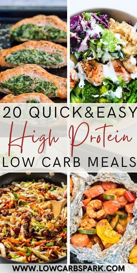 Keto Zucchini Recipes, Protein Low Carb Meals, High Protein Low Carb Meals, Low Carb High Protein Meals, Protein Dinner Recipes, High Protein Recipes Dinner, High Protein Meal Plan, Low Carb High Protein Recipes, Easy High Protein Meals