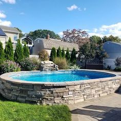 Semi Above Ground Pool, Pool Deck Ideas, Best Above Ground Pool, Outdoor Pool Area, Pools Backyard Inground, Swimming Pool Landscaping, Above Ground Pool Ideas, Ground Pool Ideas, Above Ground Pool Landscaping