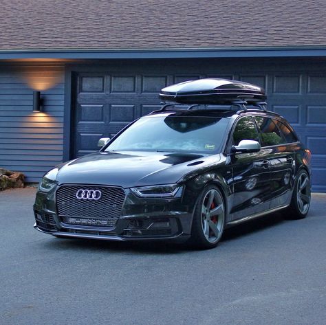 Show Me Your Box - the Roof Mounted Cargo Box Thread - Page 53 Roof Box Car, Campervan Build, Custom Audi, Car Roof Box, Audi Sportback, Audi B8, Audi Avant, Hitch Mounted Cargo Carrier, Audi Wagon