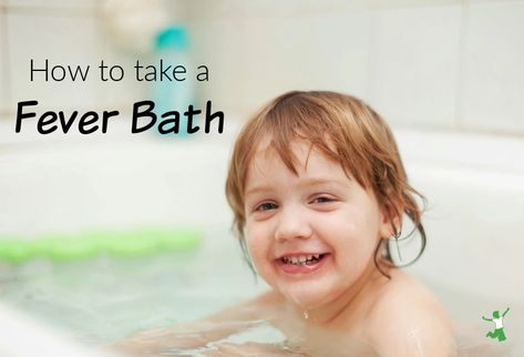 How to Take a Fever Bath for Faster Recovery | Healthy Home Economist Sick Kids Remedies, Natural Fever Reducer, Essential Oils For Fever, Toddler Fever, Natural Remedies For Fever, Healing Bath, Kids Fever, Health Heal, Childrens Health