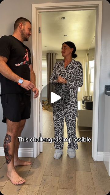 The Coles on Instagram: "Please try this and let us know #challenge #couple" Couples Challenge Ideas Funny, Funny Challenges Ideas, Center Of Gravity Challenge, Funny Games For Couples, Motivating Movies, Funny Challenges To Do With Friends, Partner Challenges, Challenges To Do With Friends, Family Picnic Games