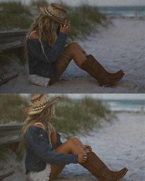 Cowboy Beach Photoshoot, Coastal Cowgirl Beach Photoshoot, Cowgirl Boot Photoshoot, Western Beach Photoshoot, Beach Cowgirl Photoshoot, Coastal Cowgirl Photoshoot, Florida Cowgirl, Sage Photoshoot, Cowboy Boots White Dress