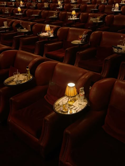 #cinema #aesthetic #theatre #oldmoney Dark Cinema Aesthetic, Old Fashioned Movie Theater, Film Club Aesthetic, Dark Theatre Aesthetic, Cinema Theatre Aesthetic, Vintage Theatre Aesthetic, Old Cinema Theater, Old Theatre Aesthetic, Old Cinema Aesthetic