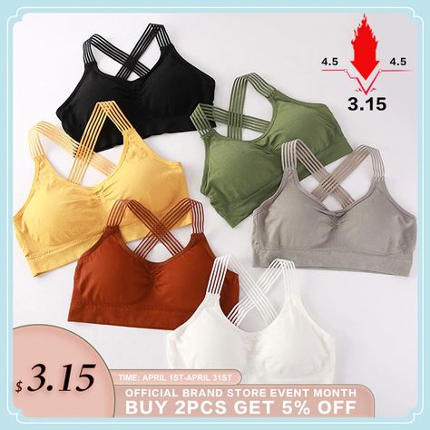 Stylish Bra, Gym Vests, Vest Tops, Sport Outfit Woman, Yoga Sports Bra, Women Yoga, Padded Sports Bra, Crop Top Bra, Sport Bra