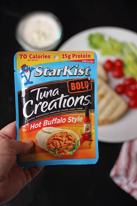 Buffalo Tuna Recipe, Tuna Creations Recipes, Best Tuna Melt Recipe, Buffalo Tuna Melt, Tuna Packet Recipes, Easy Tuna Melt Recipe, Starkist Tuna Creations Recipes, Tuna Fish Melt Sandwich, Buffalo Tuna