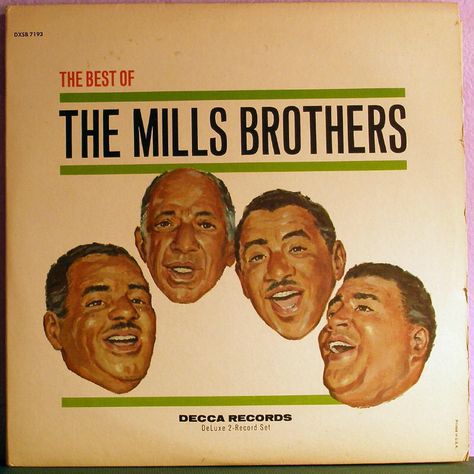 The Mills Brothers: The Best of Mills Brothers, Robert Goulet, Christopher Cross, Cd Cover Art, Sammy Davis Jr, Lp Records, White City, Cd Cover, Vintage Music