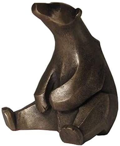 Carved Wooden Animals, Art Deco Statue, Bear Sitting, Ceramic Sculpture Figurative, Uk Shopping, Bear Sculptures, Sculptures Céramiques, Paper Mache Sculpture, Bronze Figurine