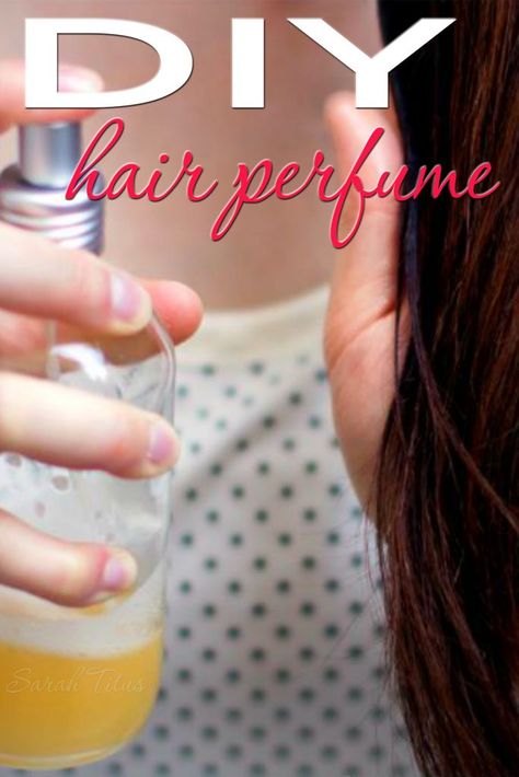 If you want your hair to smell pretty, here's the perfect DIY Hair Perfume recipe for you! It's super simple to make and softens your hair to boot! Diy Hair Perfume, Hair Perfume Diy, Lavender Essential Oil Uses, Doterra Grapefruit, Diy Hair Products Recipes, Doterra Hair, Diy Diffuser, Diy Apothecary, Nature Healing