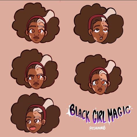 Wondering if I should delve into this previous project. “Black Girl Magic ✨ School for the Gifted and Curious” This was originally for a portfolio for a character design internship at -redacted- but wasn’t chosen. Should I expand on this? #blackanime #afroanime #blackfantasy #digitalillustration #myocs #characterdesign #digitalart #blerds #naturalhairart #punkblack #blackalternative #blackgoth #alternativepoc #afropunk #kawaiiblackgirls #afrogoth #blackgirlsarekawaii #blackcomics #black... Oc Hairstyles, Scifi Ideas, Black Fanart, Black Oc, Natural Hair Art, Oc Inspiration, Bullet Journal Paper, Cute Furniture, Black Comics