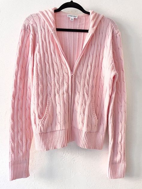 Zip Cardigan, Pink Outfits, Girly Outfits, 2000s Fashion, Looks Vintage, Dream Clothes, Fashion Killa, Cute Casual Outfits, Pastel Pink